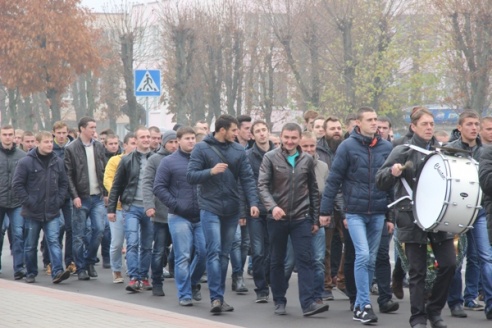 День призывника в Ганцевичах (фоторепортаж)