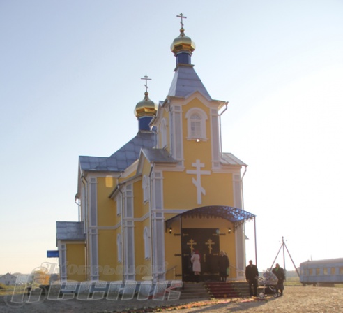 Строительство церкви в Песках-2 длилось десять лет