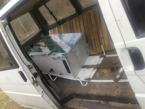 Мозырь: вор-рецидивист украл банкомат и почти 400 миллионов рублей из здания горбольницы (фото)