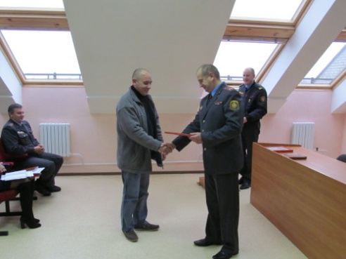 В отделе внутренних дел Костюковичского райисполкома прошло офицерское собрание (+ фото)