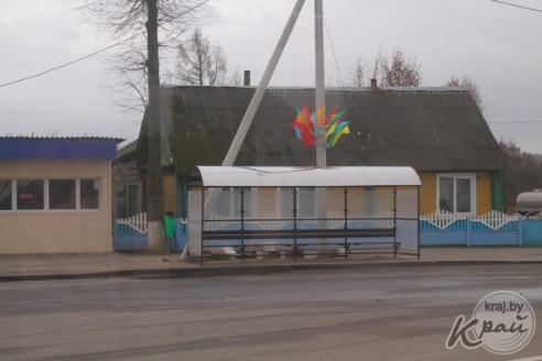 ФОТОФАКТ: В Вилейке – новый остановочный павильон