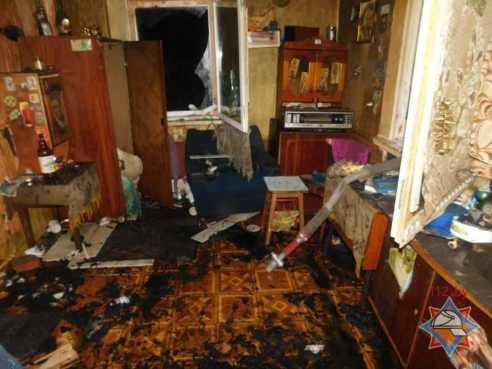 Житель Ошмян спасен благодаря соседям и бойцам МЧС