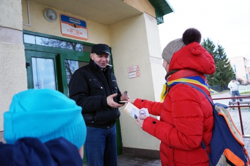 Лиозненская молодежь призывает не курить в постели