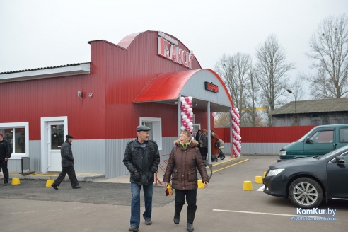 В Бобруйске открылся новый рынок!