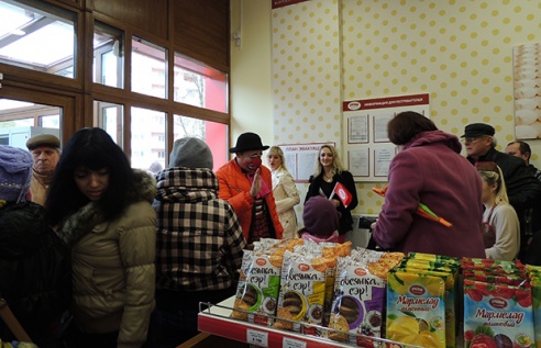 В Бобруйске после ремонта открылся магазин «Красного пищевика»