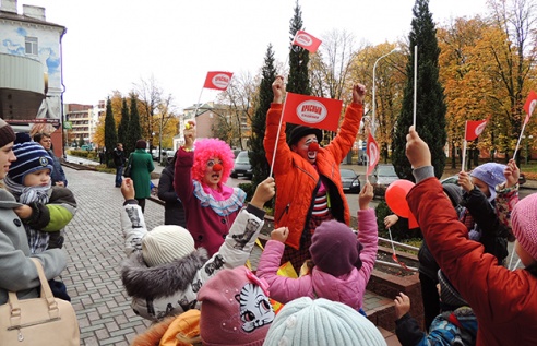 В Бобруйске после ремонта открылся магазин «Красного пищевика»