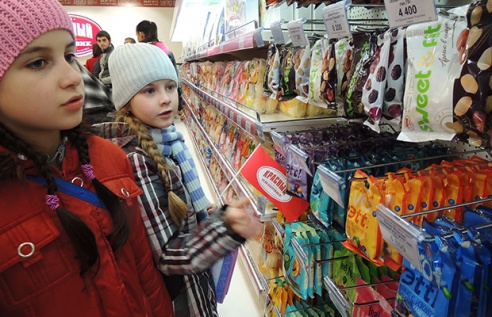 В Бобруйске после ремонта открылся магазин «Красного пищевика»