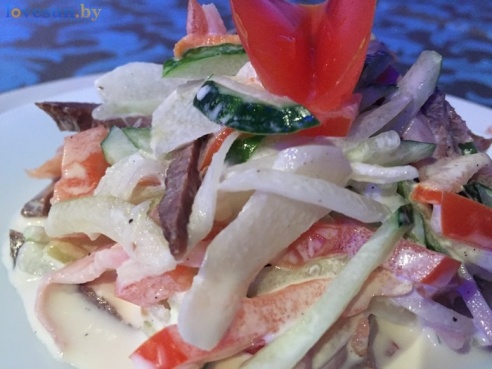 Тайный гость в самом старом ресторане Светлогорска, в "Маладзiке"