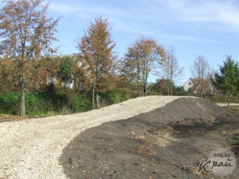 Завершено строительство первой очереди лыжероллерной трассы в Глубоком (ФОТО)
