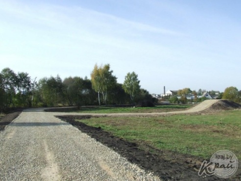 Завершено строительство первой очереди лыжероллерной трассы в Глубоком (ФОТО)