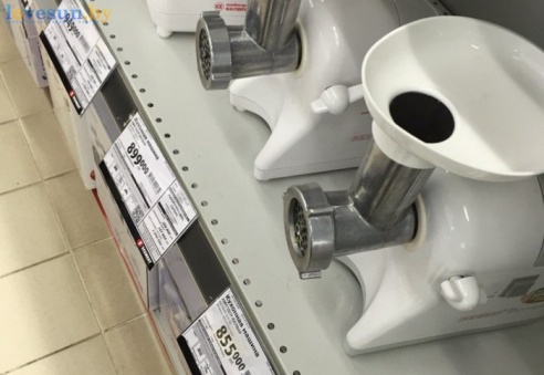 Сравнение цен в "Евроопте", "5 Элементе" и "Мегатопе" в разных городах