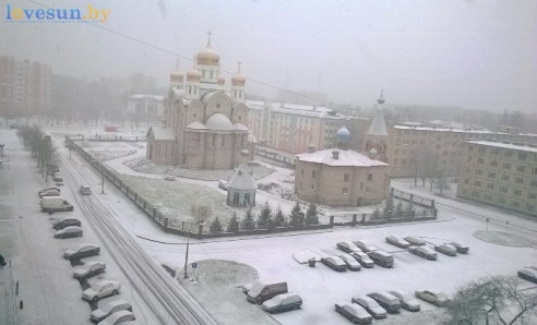 Первый светлогорский снег 2015/2016. Фотографии читателей