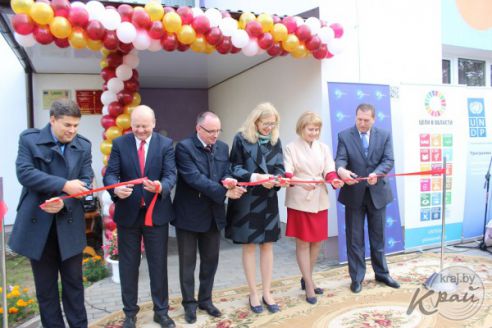 Энергоэффективный ясли-сад №6 торжественно открыли в Ошмянах (фото)