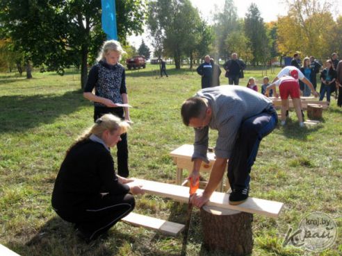 Ольга Жарская с Вилейщины об участии во «Властелине села»: Мужу трудно было пришить пуговицу, а мне поднять хомут (фото)