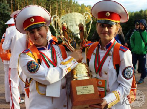 Молодечненская школьница и вилейские гимназисты победили на республиканском слете юных спасателей-пожарных (фото)