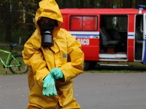 Молодечненская школьница и вилейские гимназисты победили на республиканском слете юных спасателей-пожарных (фото)