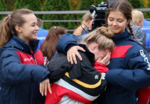 Молодечненская школьница и вилейские гимназисты победили на республиканском слете юных спасателей-пожарных (фото)