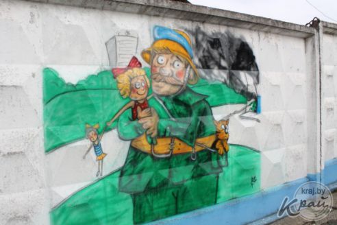 Аэрограф Денис Король из Вилейки взялся за социальную рекламу МЧС (фото)