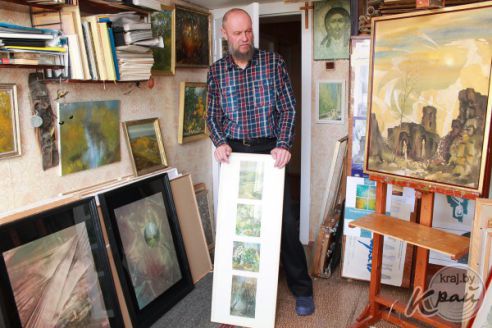 Молодечненский художник Николай Овчинников: «Для меня искусство – как наркотик» (фото)