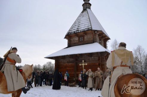 «Немцы захватили у русских обоз». Реконструкцию боя Первой мировой войны показали в Забродье на Вилейщине (фото)