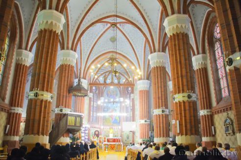 Сустрэча ўсяго каталіцкага духавенства Віцебскай дыяцэзіі адбылася 17 лістапада ў Паставах (фота)