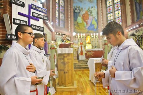 Сустрэча ўсяго каталіцкага духавенства Віцебскай дыяцэзіі адбылася 17 лістапада ў Паставах (фота)