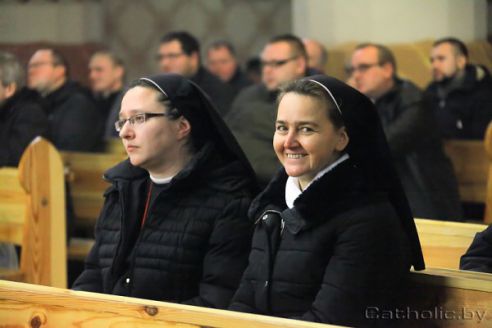 Сустрэча ўсяго каталіцкага духавенства Віцебскай дыяцэзіі адбылася 17 лістапада ў Паставах (фота)