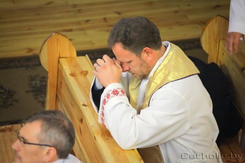 Сустрэча ўсяго каталіцкага духавенства Віцебскай дыяцэзіі адбылася 17 лістапада ў Паставах (фота)