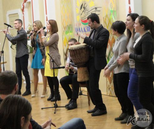 Литературный портал «Пишем как дышим» прошел во Дворце культуры Молодечно