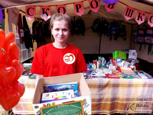 10-классница из Вилейки Вика Савицкая стала лучшим волонтером Минщины (фото)