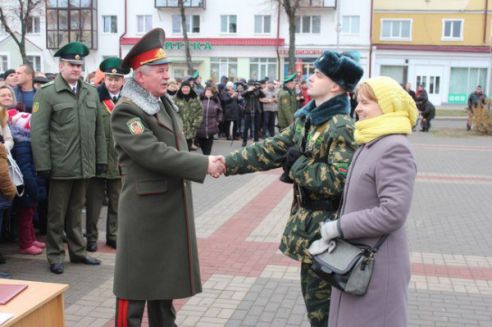 Чем гордился на службе в Сморгони новый председатель Госпогранкомитета Анатолий Лаппо? (фото)