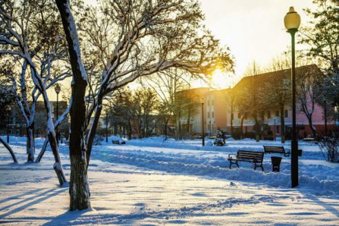 Фоторепортаж: Зимняя Вилейка