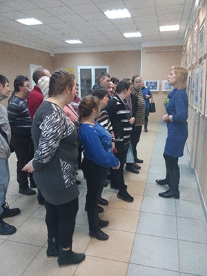 Экскурсия по художественной выставке «Палітра дзяцінства» Экскурсия по художественной выставке «Палітра дзяцінства»