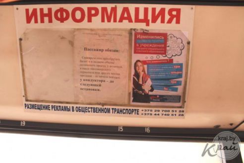 «Набросают семечек, жвачек, а потом жалуются, что грязно». Санстанция проверила городские автобусы Вилейки (фото)
