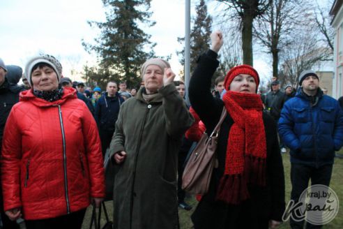 «Мы хотим достойной жизни!» В Молодечно прошел марш нетунеядцев (фото, видео)