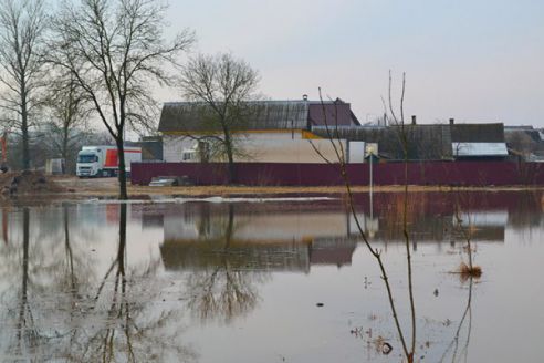 Фоторепортаж: Паводок в Глубоком