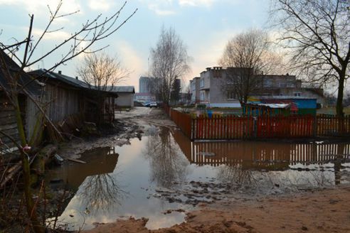Фоторепортаж: Паводок в Глубоком