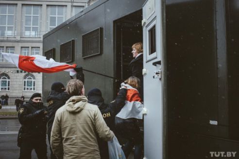 Два дня протестов в Беларуси