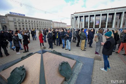 Два дня протестов в Беларуси