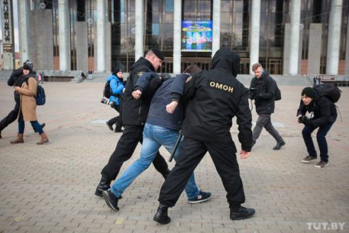 Два дня протестов в Беларуси