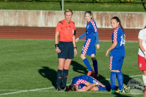 Женщины в футболе. Арбитр из Молодечно Ольга Терешко: «Когда я сужу, на поле меньше брани» (фото)