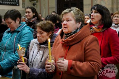 Православные и католики в Вилейке в один день отметили светлый праздник Воскресения Христа (фото)