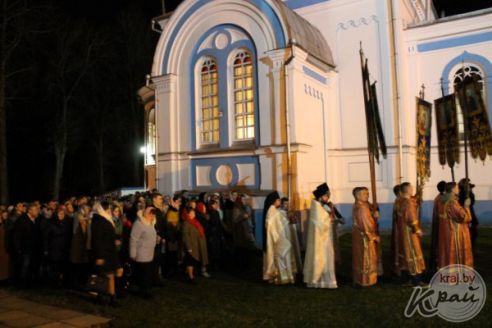 Православные и католики в Вилейке в один день отметили светлый праздник Воскресения Христа (фото)