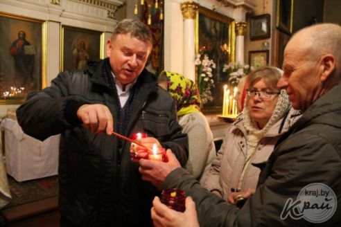 Православные и католики в Вилейке в один день отметили праздник Воскресения Христа (фото)