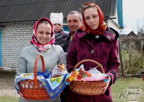 Православные и католики в Вилейке в один день отметили праздник Воскресения Христа (фото)