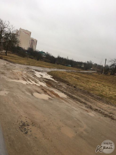 «На проезжей части нет живого места!» Молодечненцы отстаивают право на дорогу (фото)