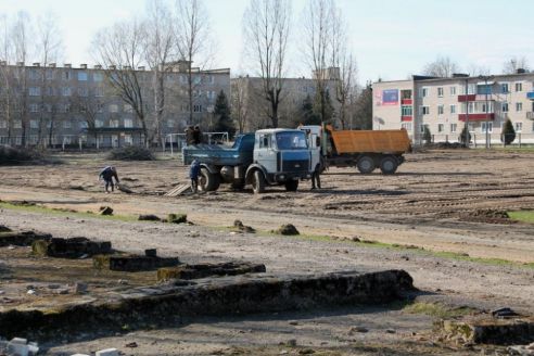 Провести реконструкцию вилейского стадиона планируют к сентябрю – футбольная команда пропустит этот сезон (фото)