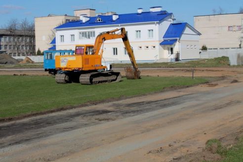 Провести реконструкцию вилейского стадиона планируют к сентябрю – футбольная команда пропустит этот сезон (фото)