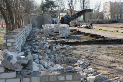 Провести реконструкцию вилейского стадиона планируют к сентябрю – футбольная команда пропустит этот сезон (фото)