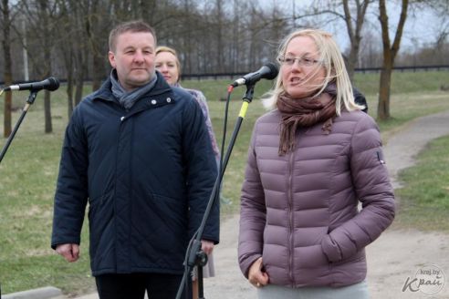 Вилейскому ЖКХ вручили ключи от нового мусоровоза за 45 тысяч евро (фото)